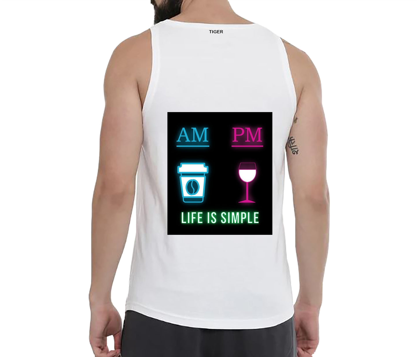 sleeveless t-shirt men's