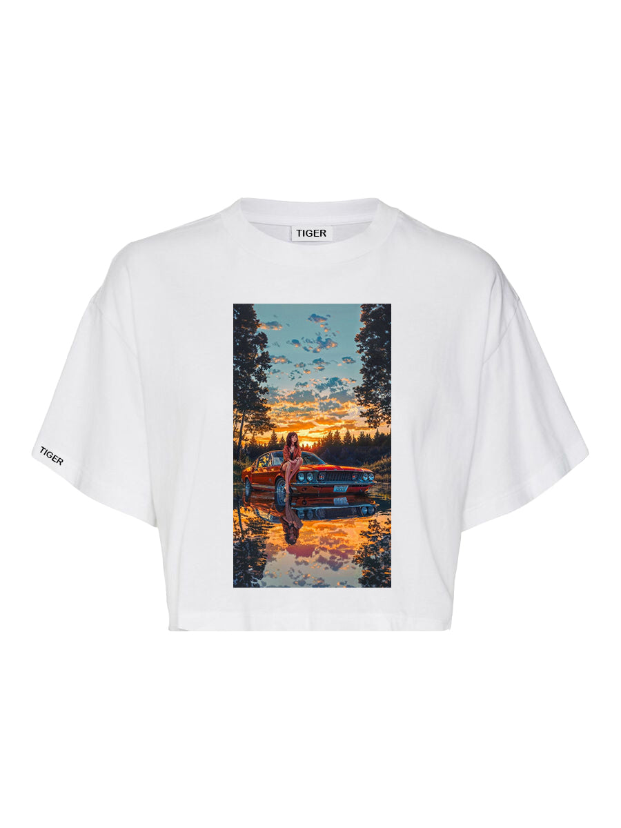 Crop T-shirt Women