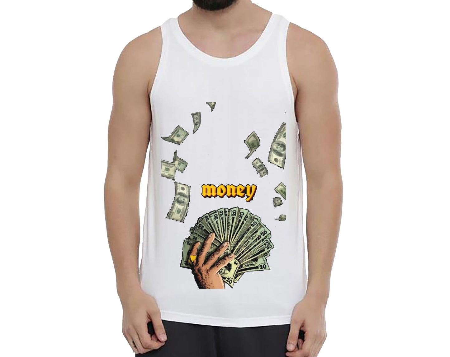 sleeveless t-shirt men's