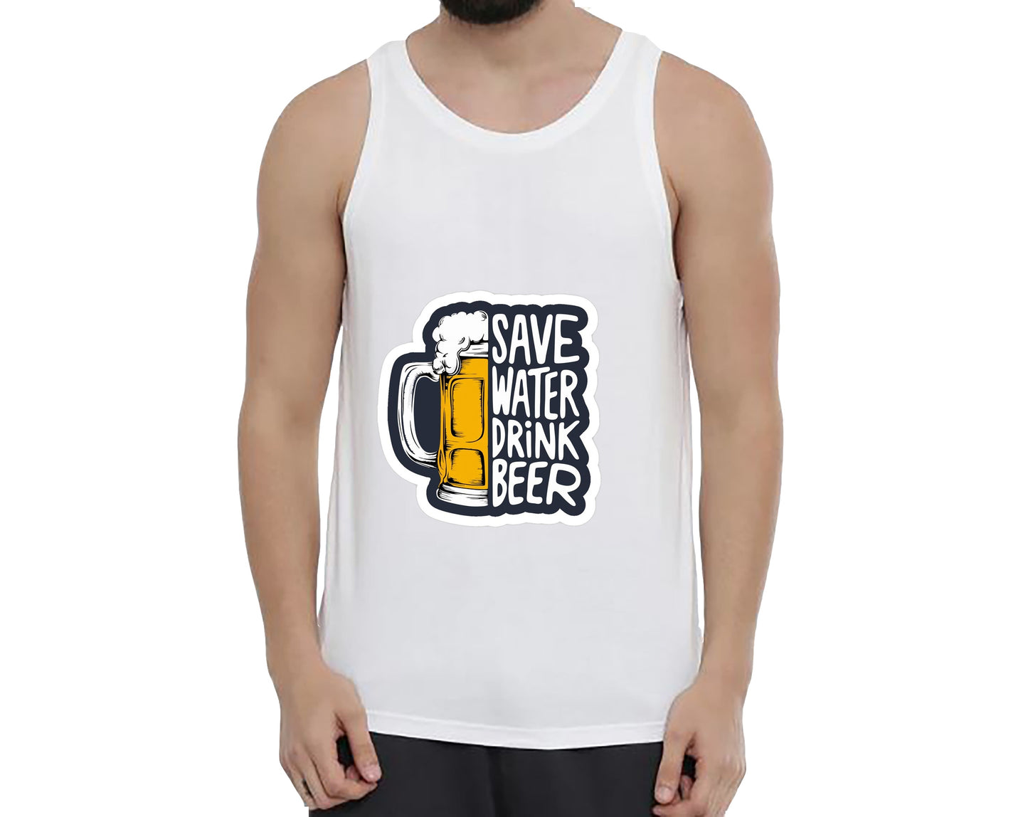 sleeveless t-shirt men's