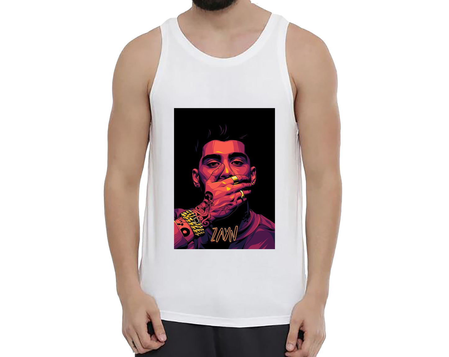sleeveless t-shirt men's
