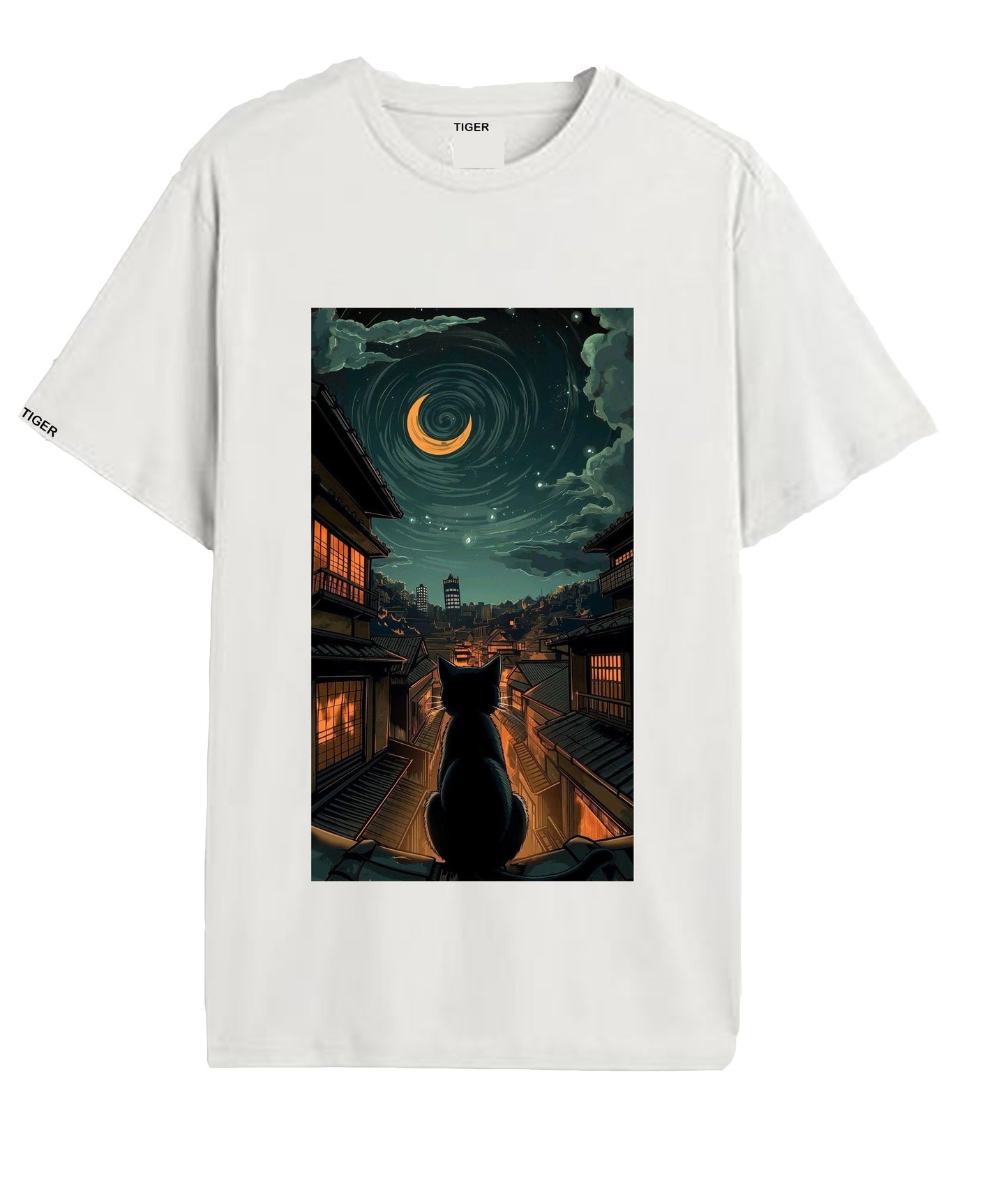 Oversized T'shirt mens street wear round neck cotton
