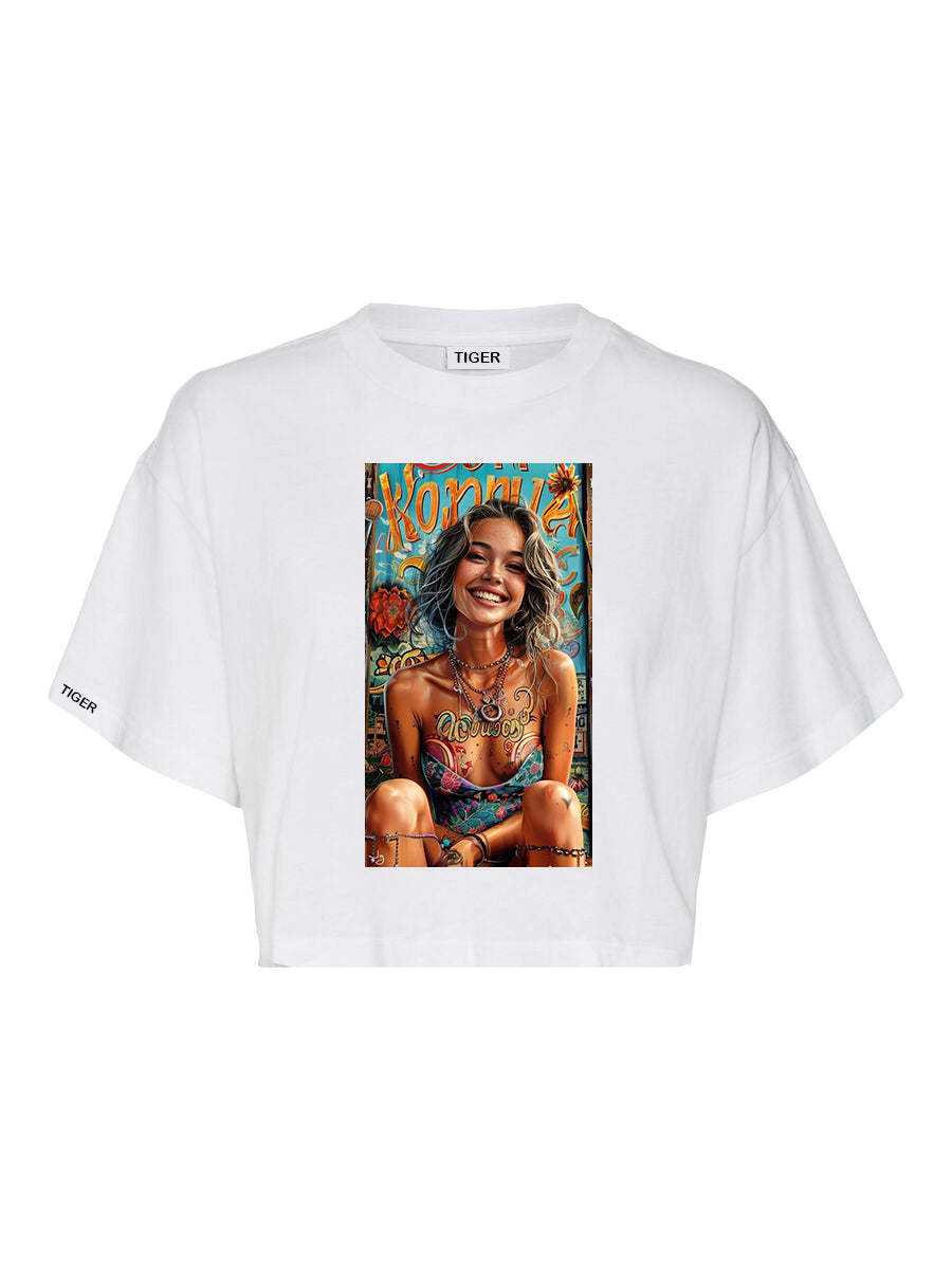 Crop T-shirt Women