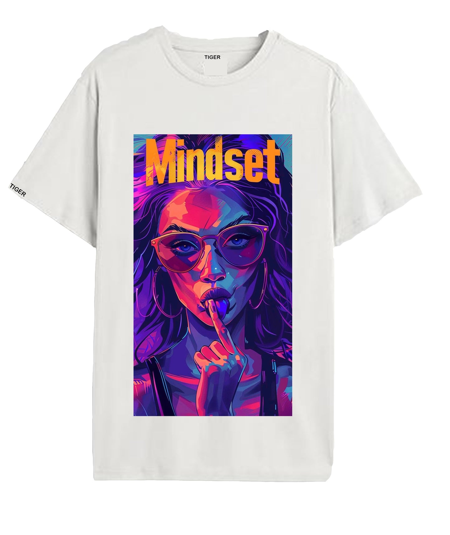 Oversized T'shirt mens street wear round neck cotton