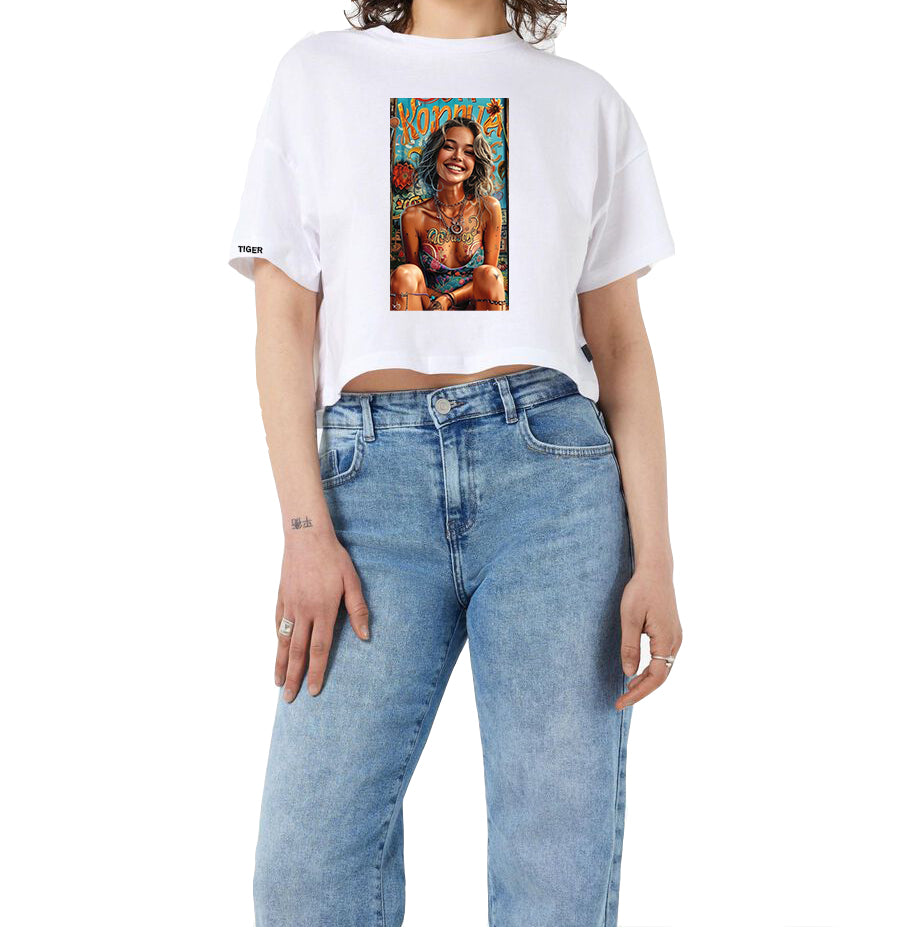 Crop T-shirt Women