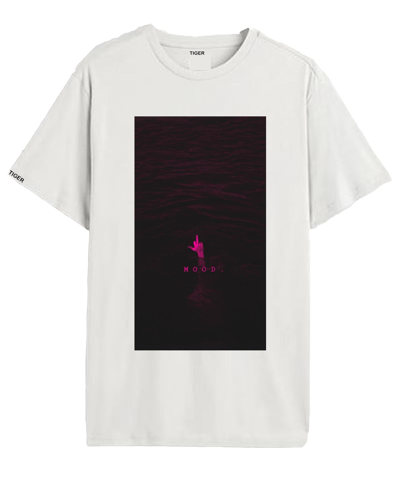 Oversized T'shirt mens street wear round neck cotton