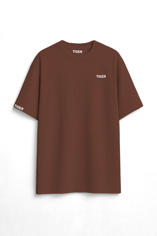 Oversized T'shirt mens street wear round neck cotton