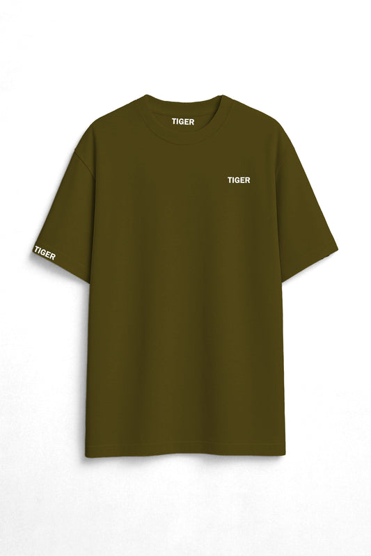 Oversized T'shirt mens street wear round neck cotton