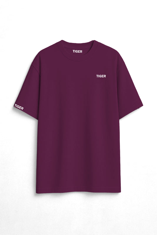 Oversized T'shirt mens street wear round neck cotton