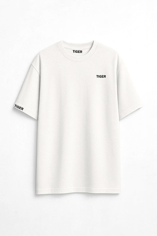 Oversized T'shirt mens street wear round neck cotton