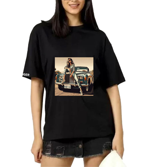 Tiger oversized tshirts for women