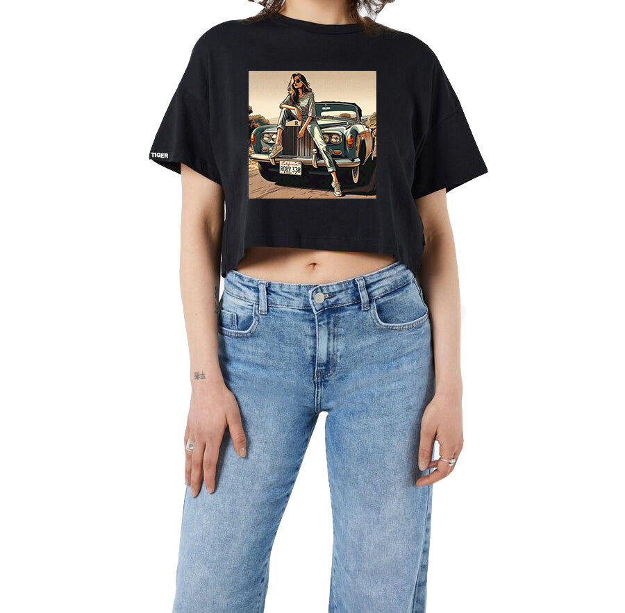Crop T-shirt Women