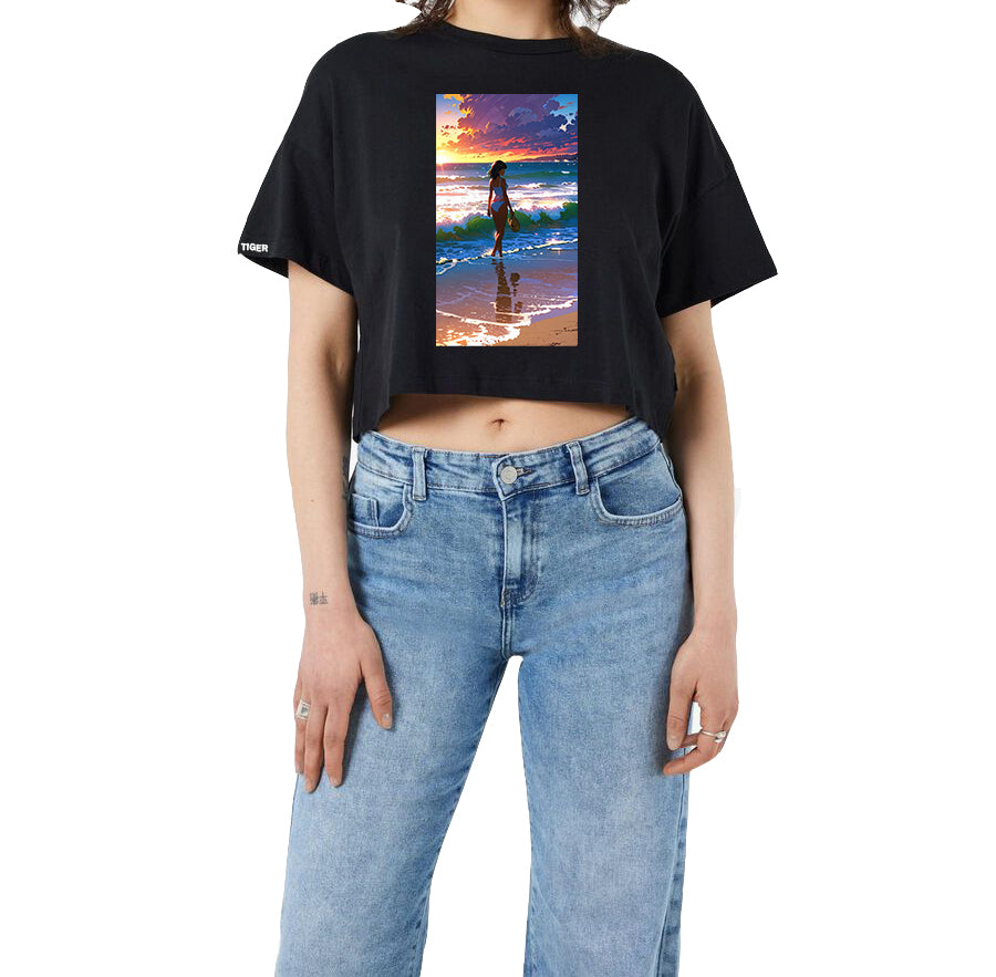 Crop T-shirt Women