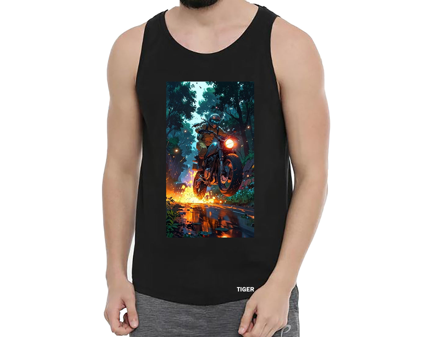 sleeveless t-shirt men's