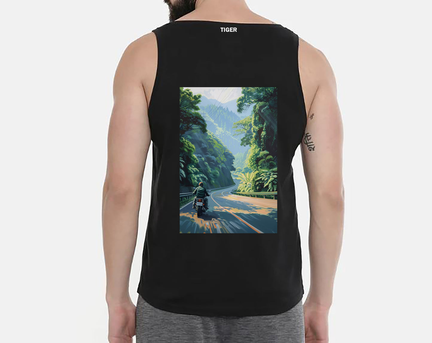 sleeveless t-shirt men's