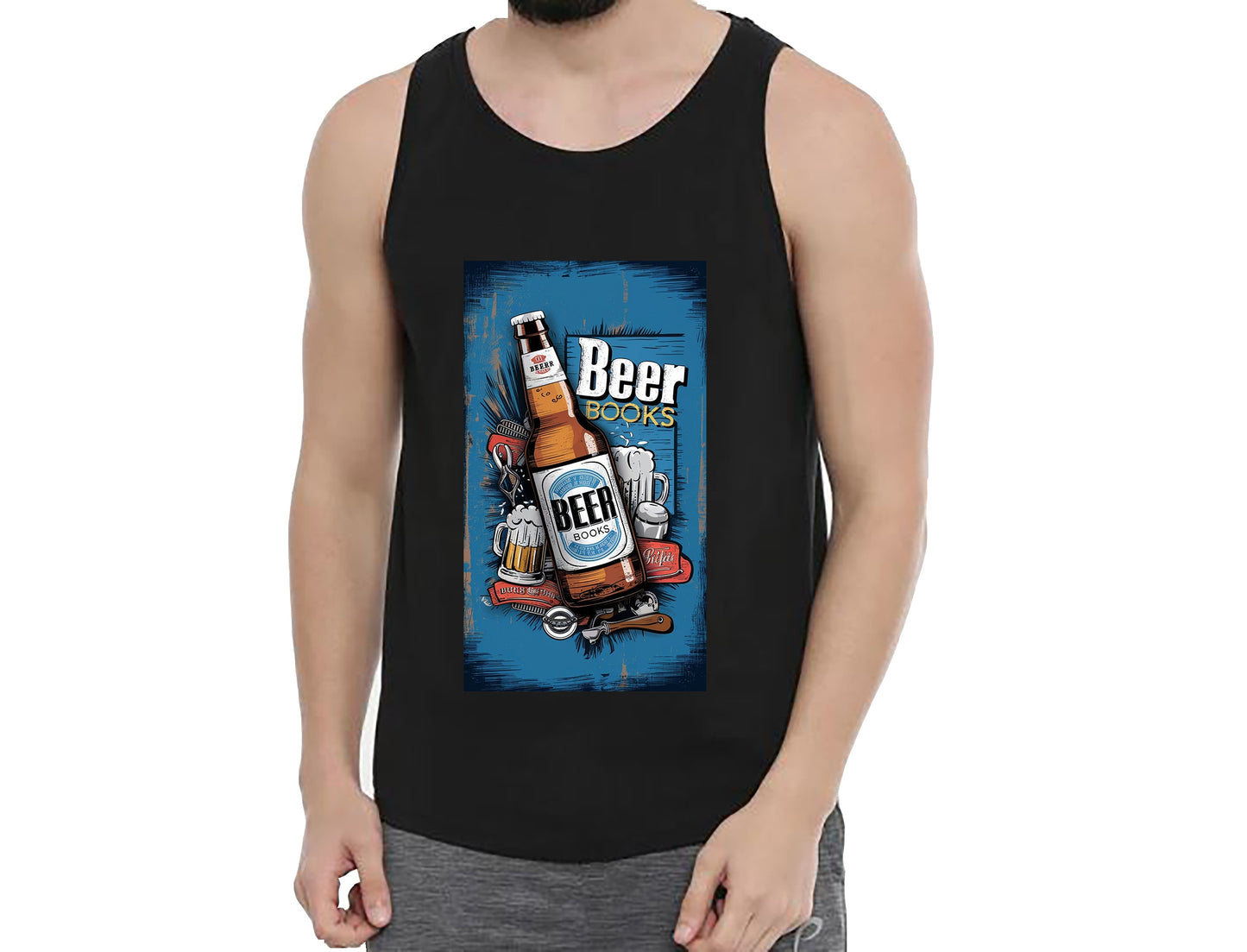 sleeveless t-shirt men's
