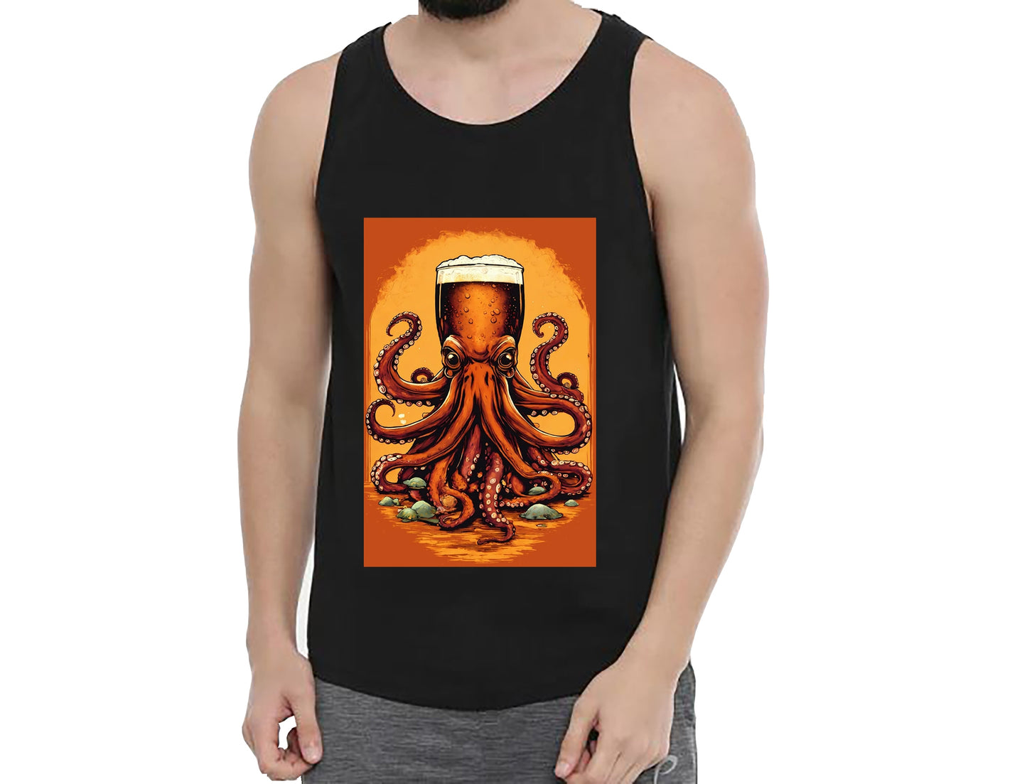 sleeveless t-shirt men's