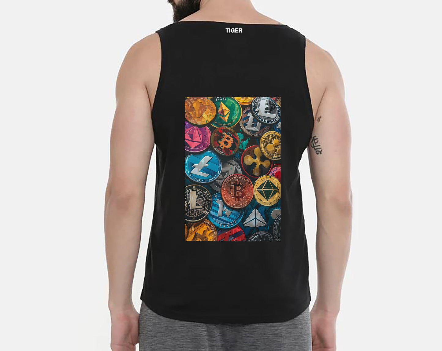 sleeveless t-shirt men's