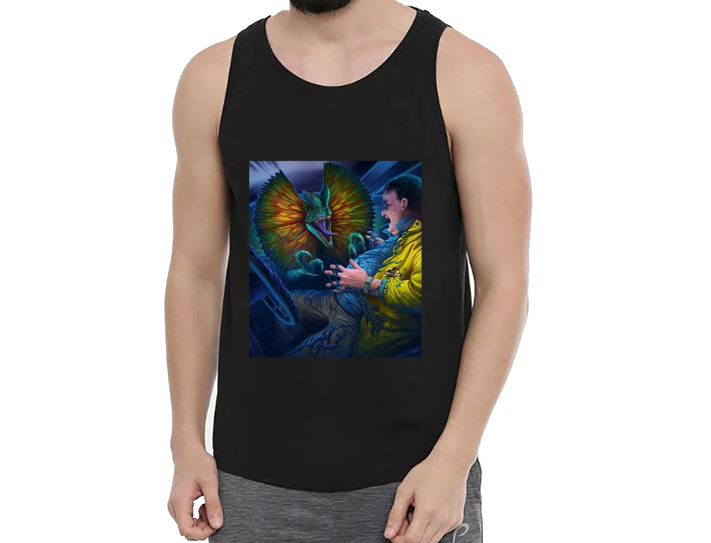 sleeveless t-shirt men's