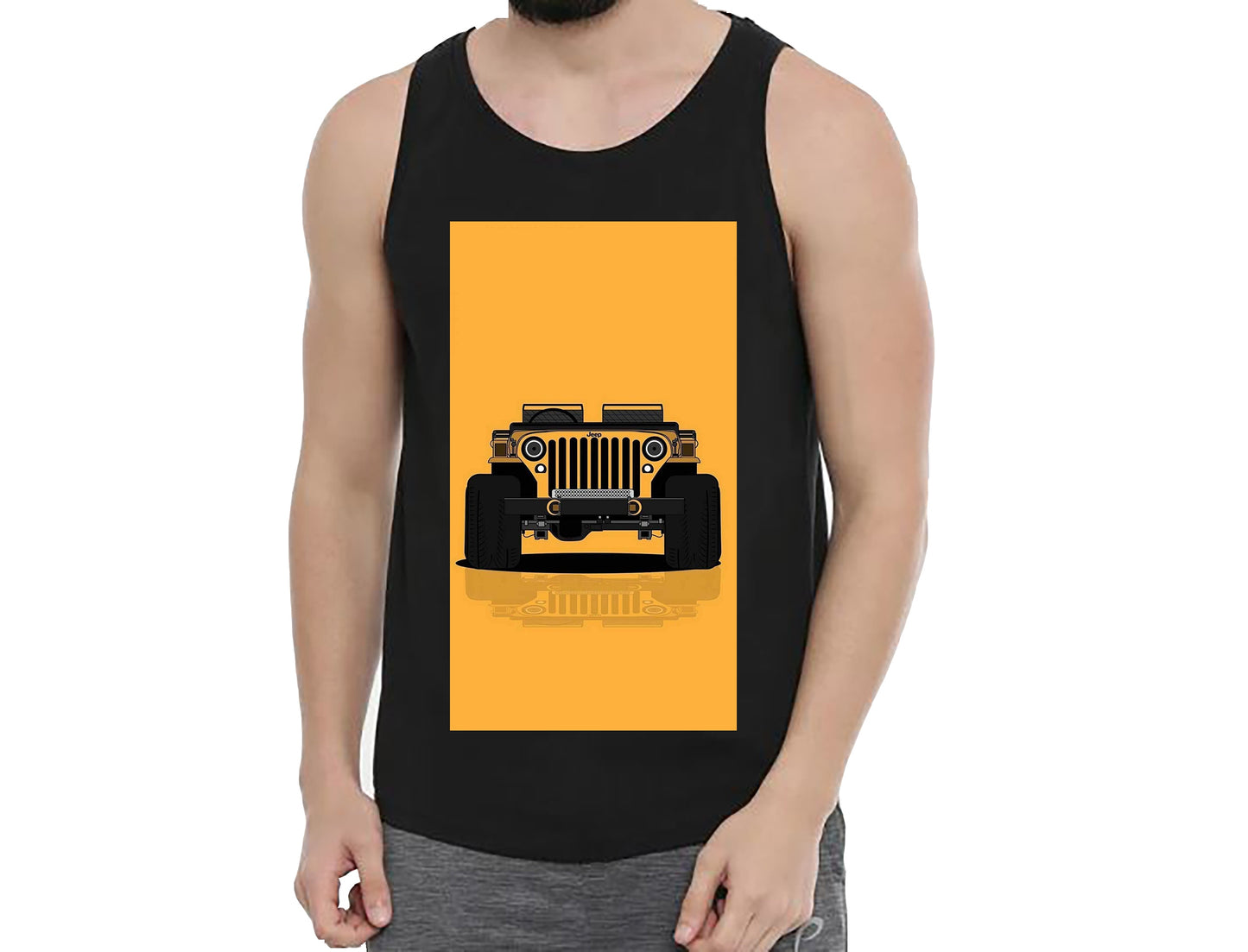 sleeveless t-shirt men's