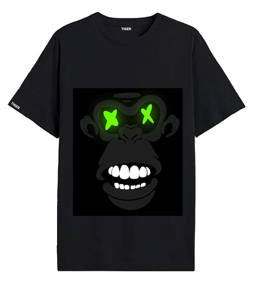Oversized T'shirt mens street wear round neck cotton