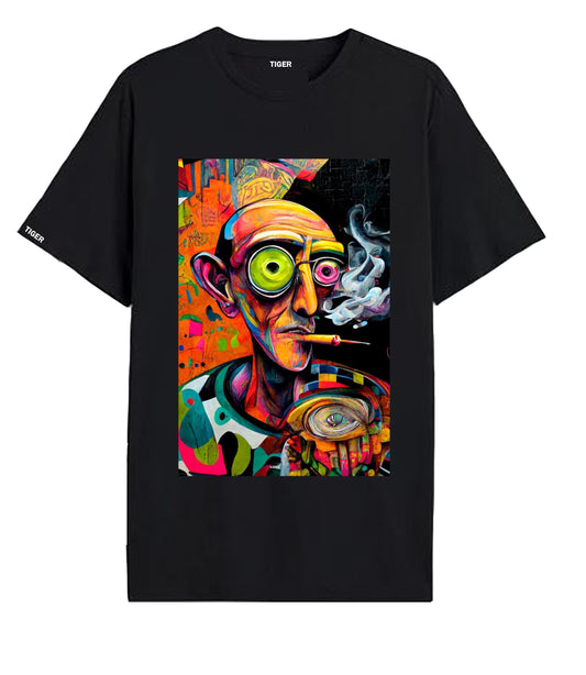 Oversized T'shirt mens street wear round neck cotton