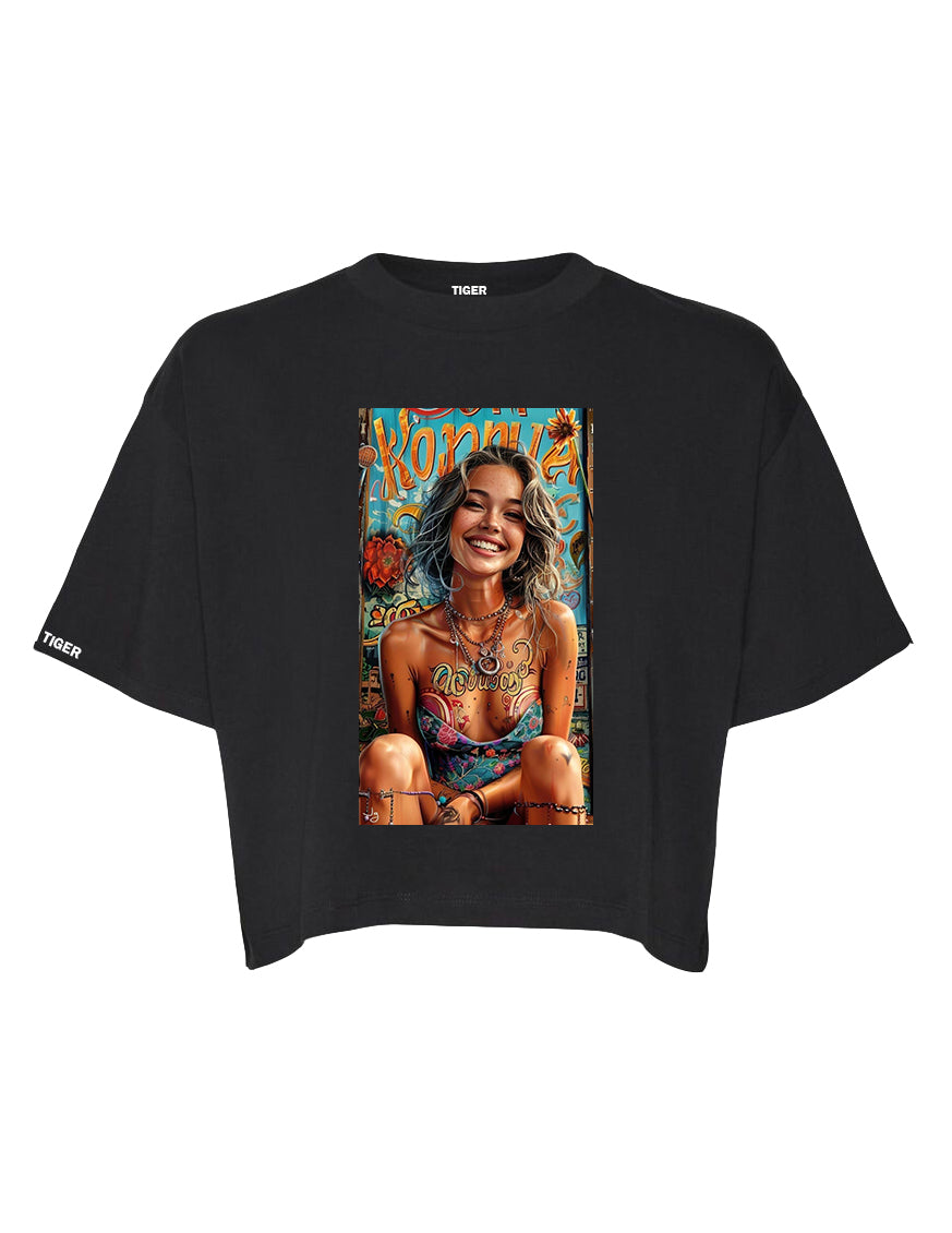 Crop T-shirt Women