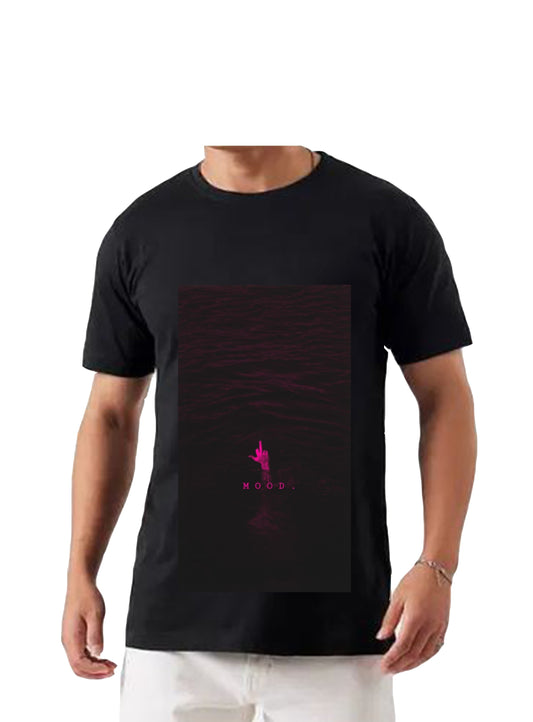 Oversized T'shirt mens street wear round neck cotton