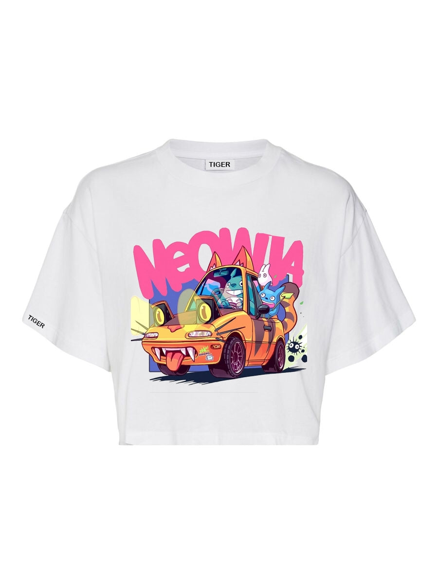 Crop T-shirt Women