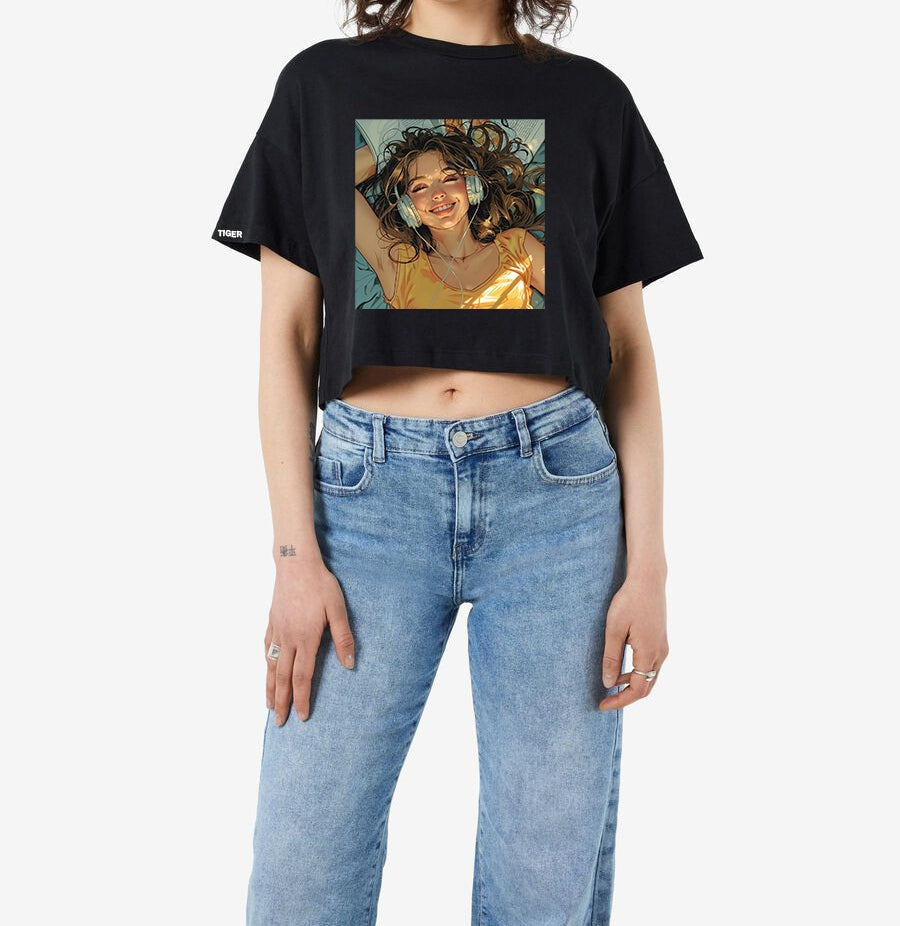 Crop T-shirt Women