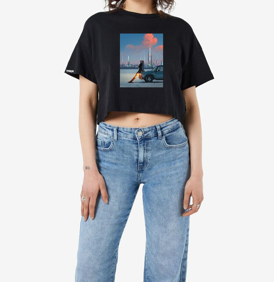 Crop T-shirt Women