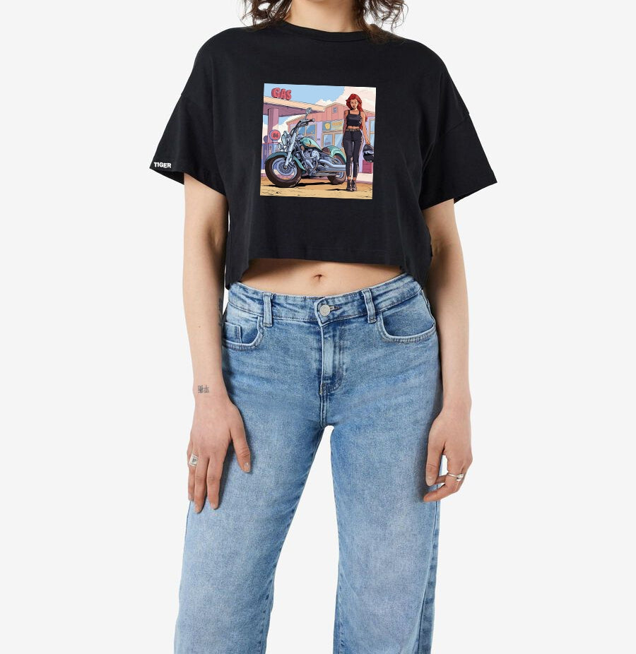 Crop T-shirt Women