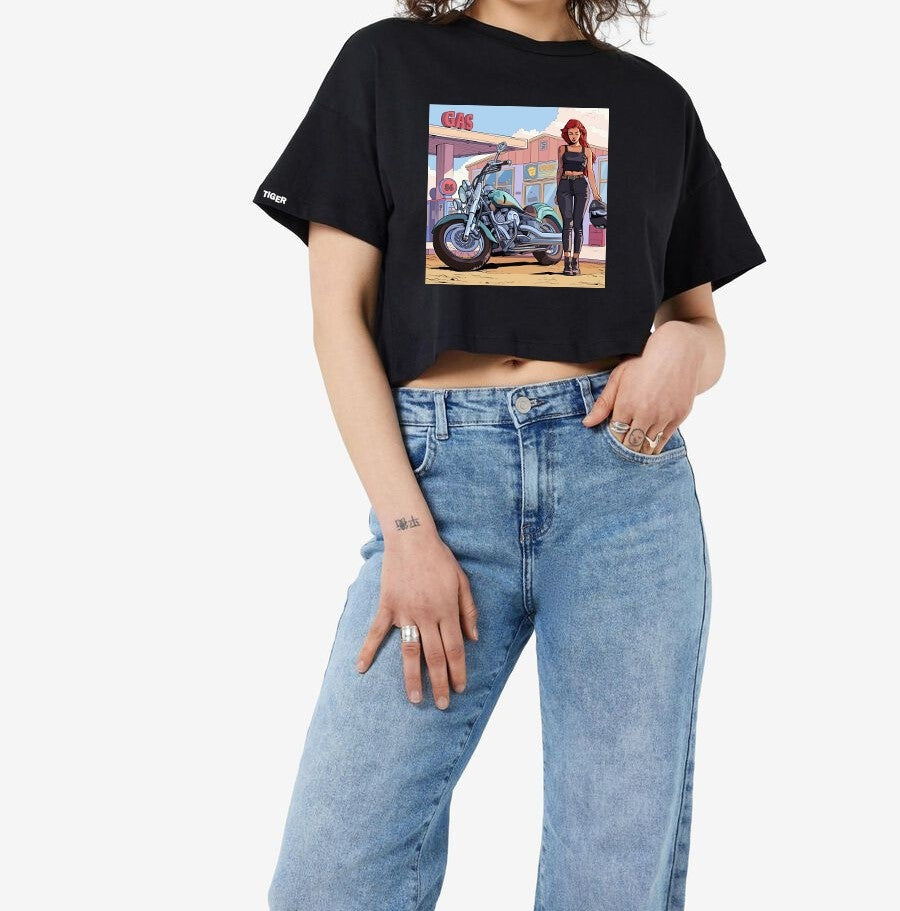 Crop T-shirt Women