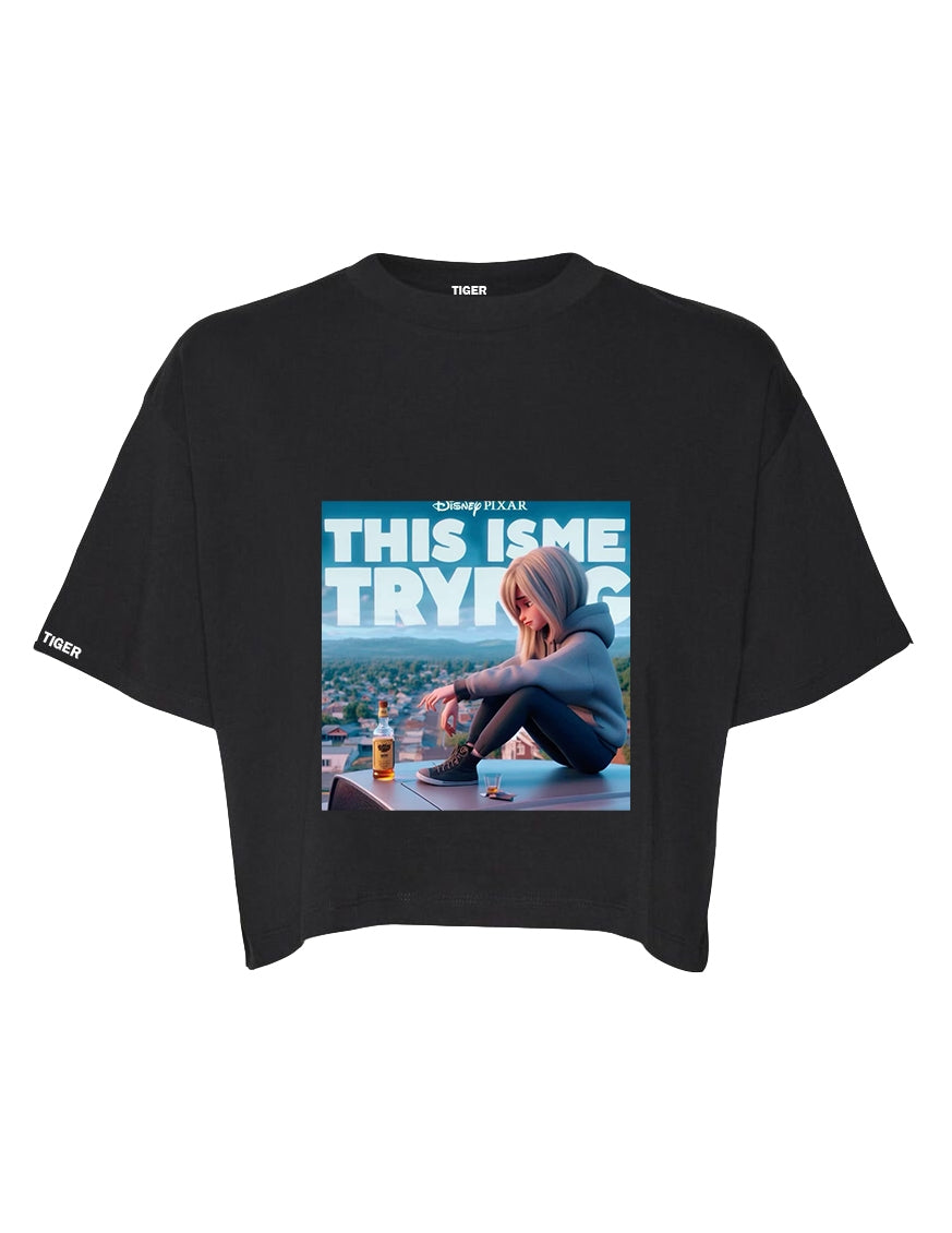 Crop T-shirt Women