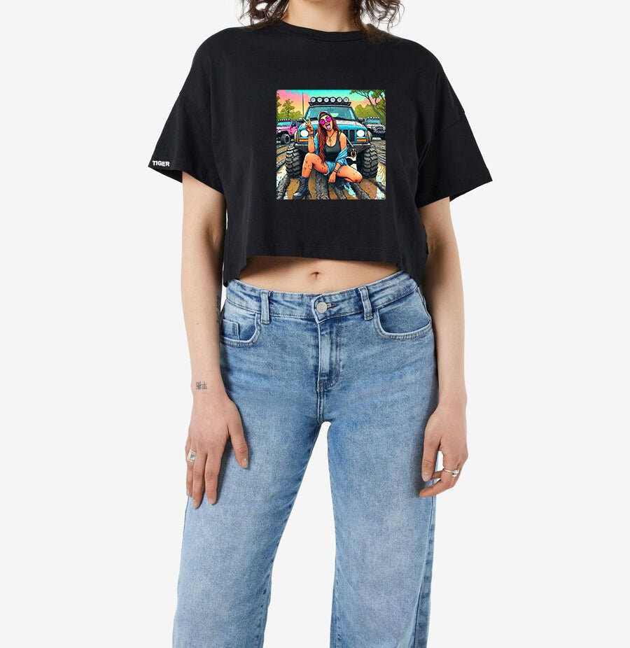 Crop T-shirt Women