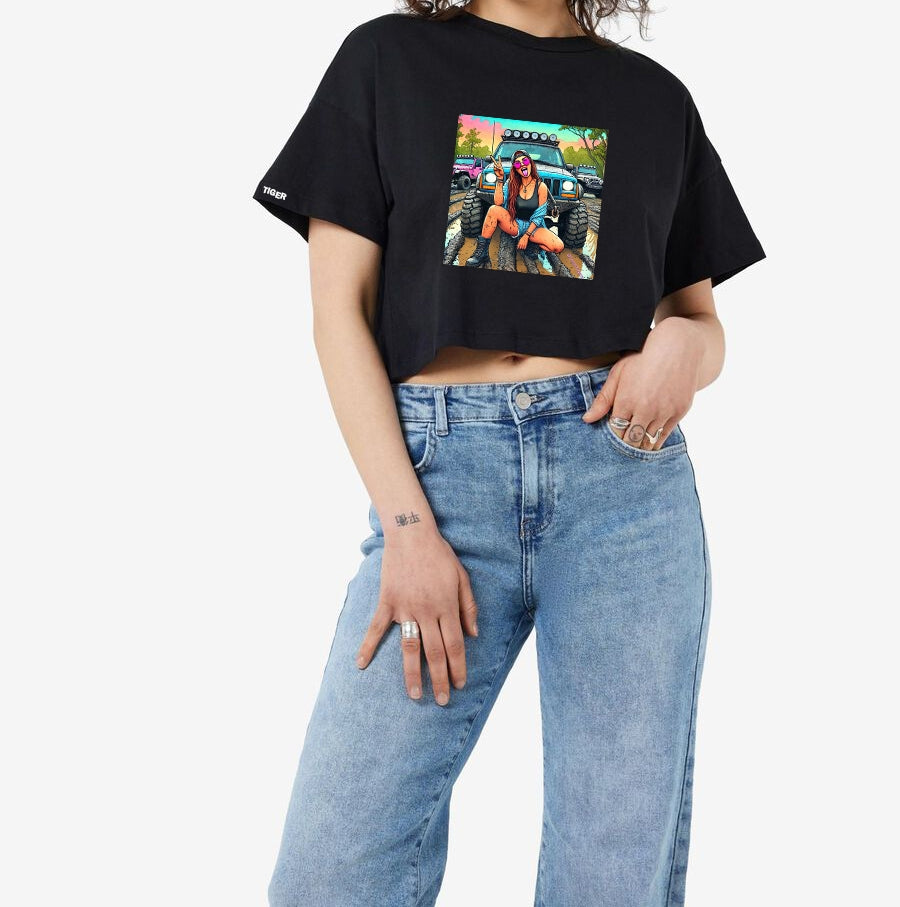 Crop T-shirt Women