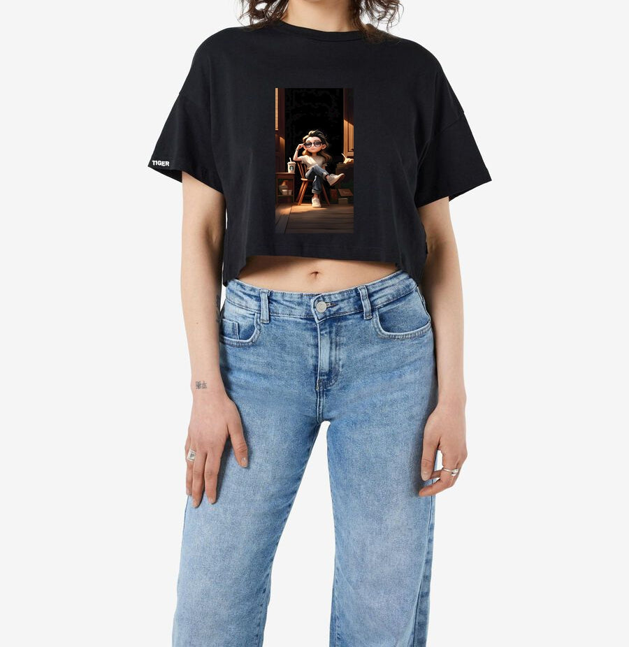 Crop T-shirt Women