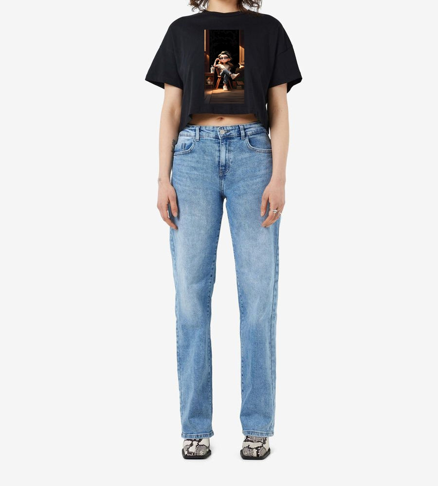 Crop T-shirt Women