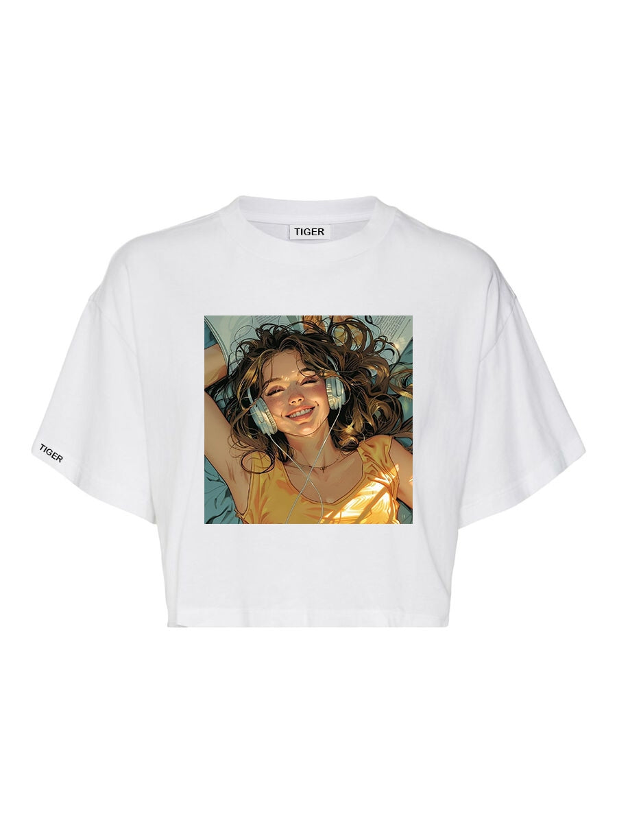 Crop T-shirt Women