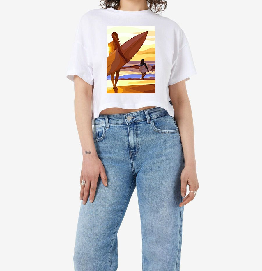 Crop T-shirt Women