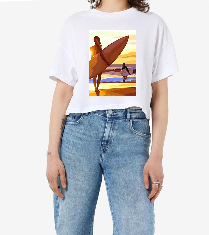 Crop T-shirt Women