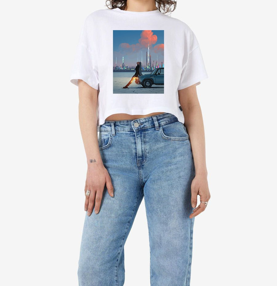 Crop T-shirt Women
