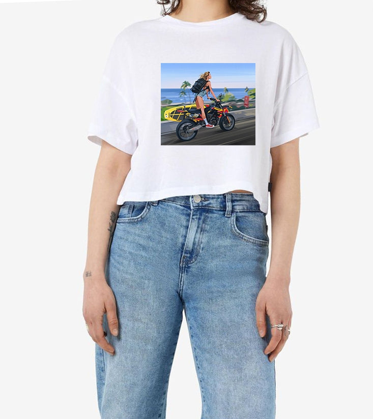 Crop T-shirt Women