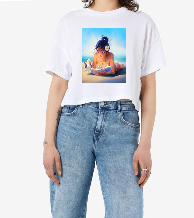 Crop T-shirt Women