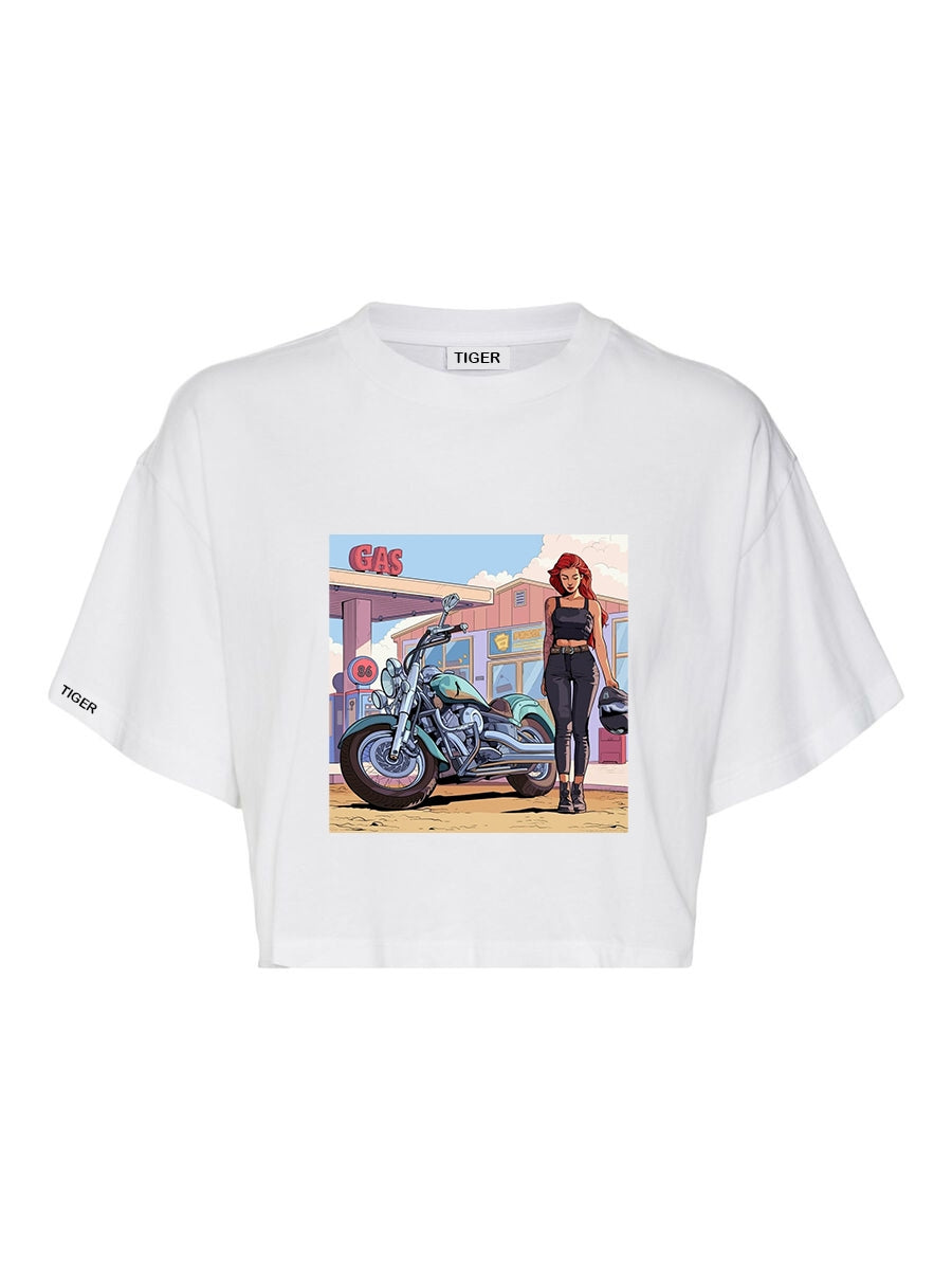 Crop T-shirt Women