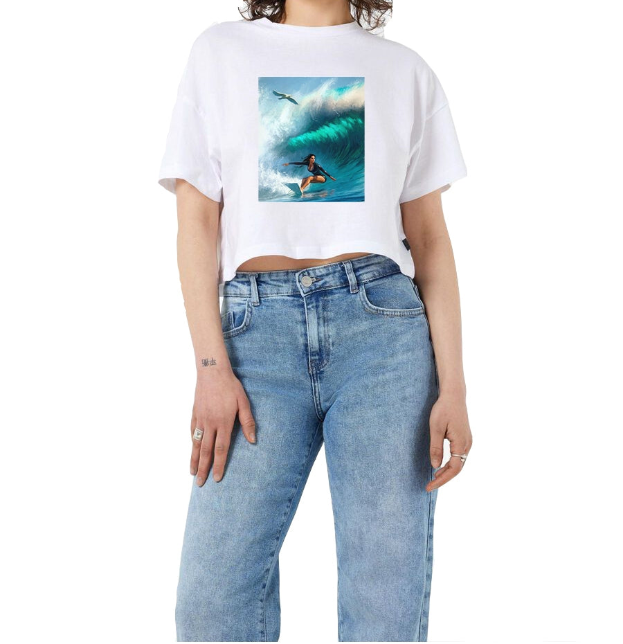 Crop T-shirt Women