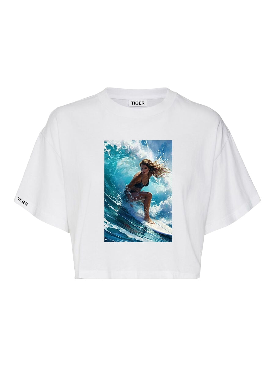 Crop T-shirt Women