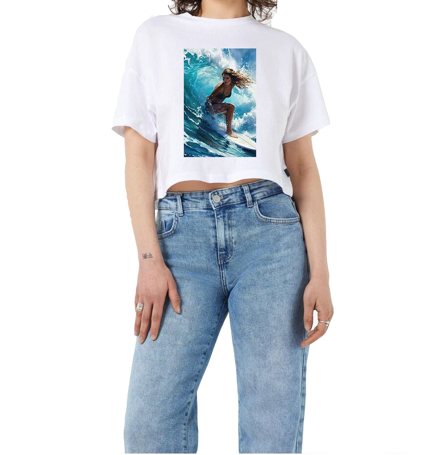 Crop T-shirt Women