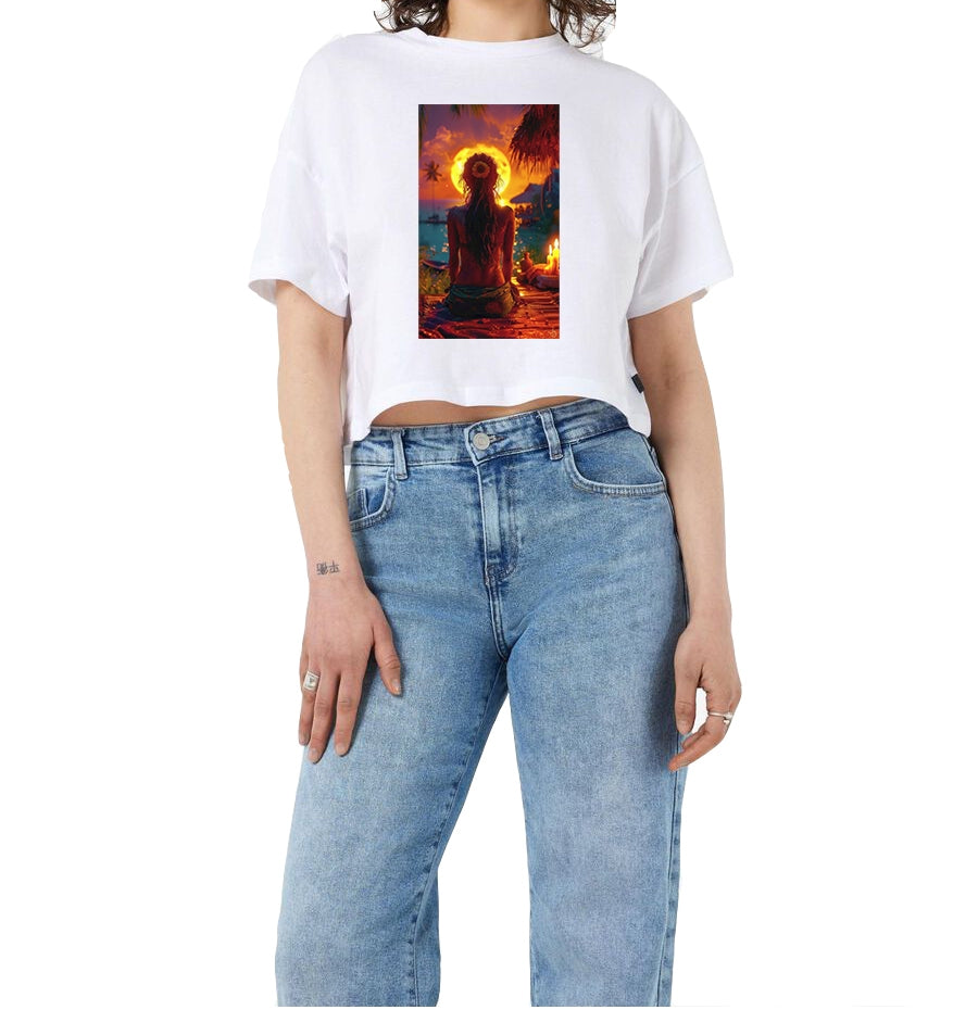 Crop T-shirt Women
