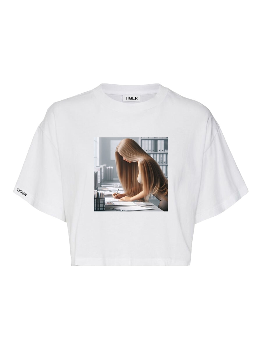 Crop T-shirt Women